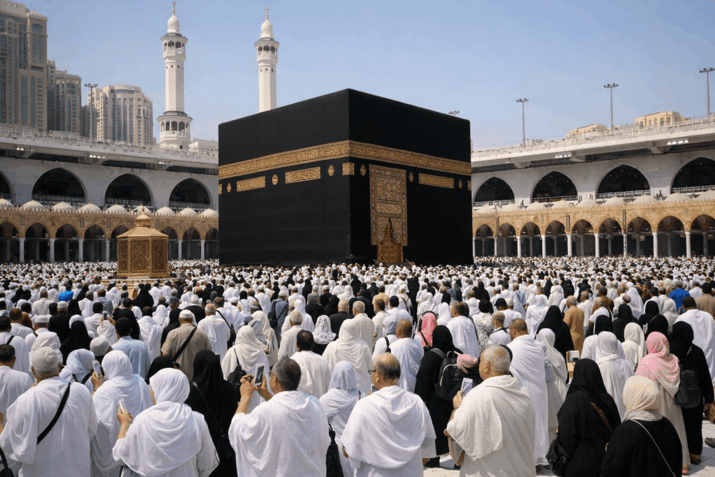Hundreds of Thousands Gather at Masjid Al Haram on the Blessed 27th Night of Ramadan
