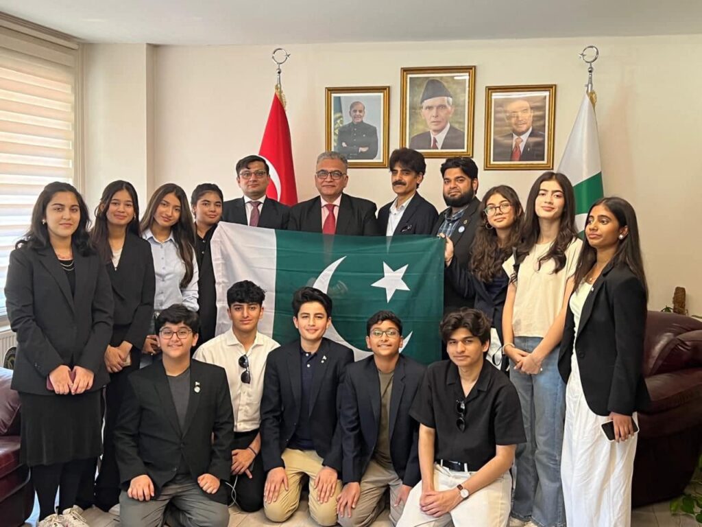 Pakistani Students Shine at Istanbul University Model United Nations, Winning Top Awards