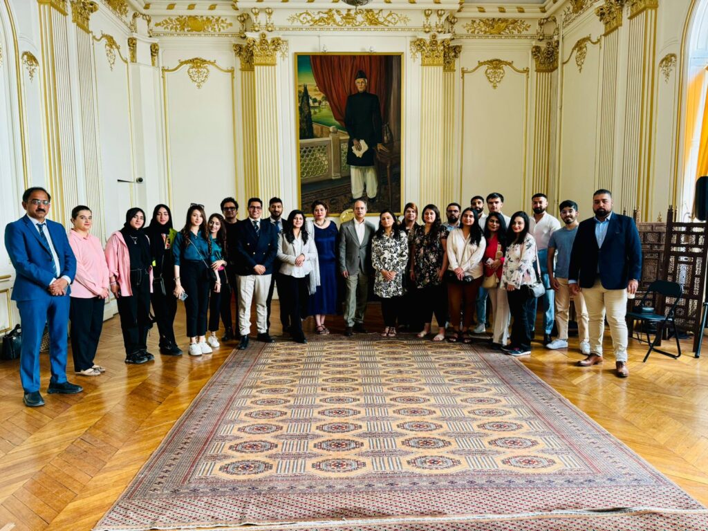 Prime Minister’s Youth Programme Delegation Explores Educational and Cultural Exchanges in Paris