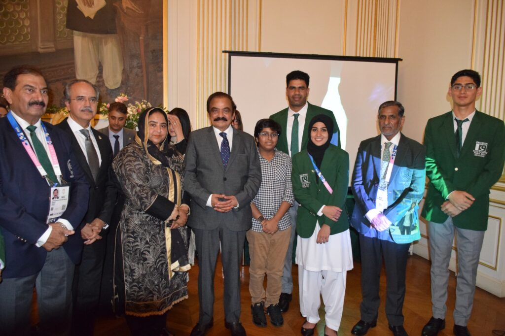 Pakistan Embassy in Paris Hosts Meet and Greet with Paris 2024 Olympic Athletes