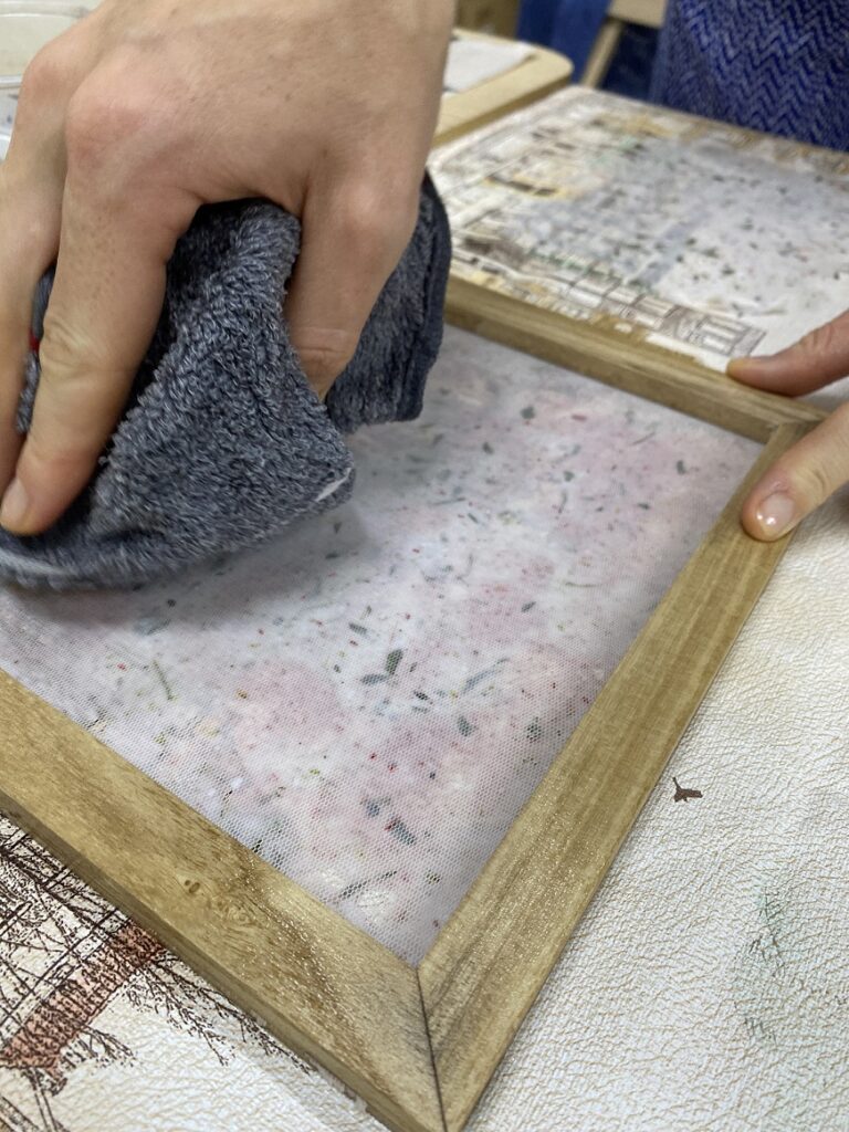 PNCA Hosts Handmade Papermaking Workshop Emphasizing Sustainability and Art Therapy