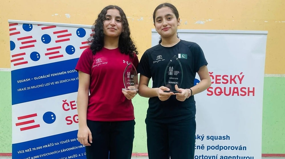 Young Pakistani Squash Players Win Gold and Bronze at WSF Czech Junior Open 2026