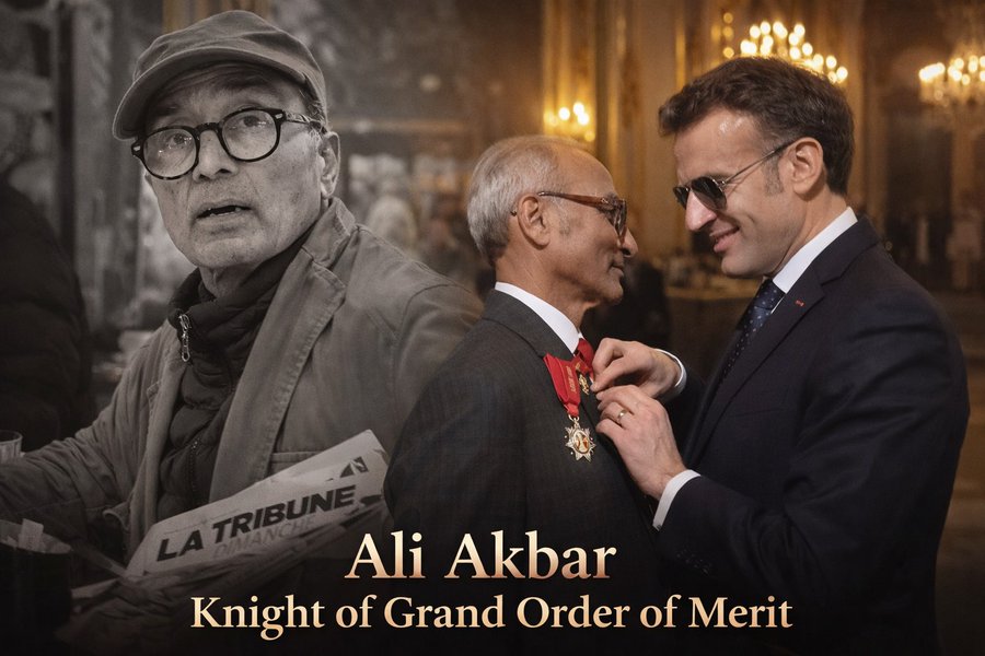 From Rawalpindi to Paris: Pakistani Vendor Honored After 50 Years of Dedication